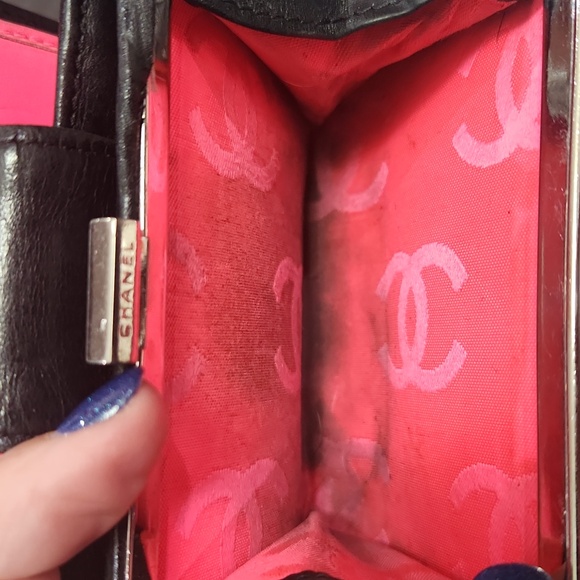 Chanel Cambon Black And Pink Wallet - Picture 8 of 11